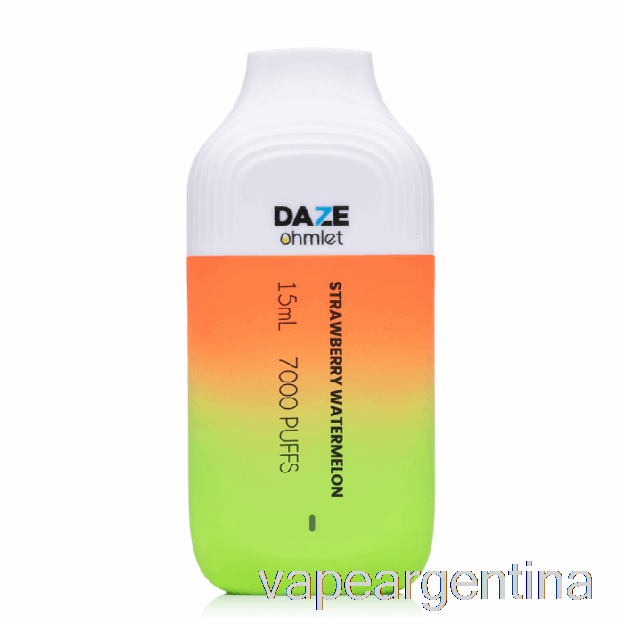 7 Daze Ohmlet 7000 Vape Desechable Fresa Sandía Argentina